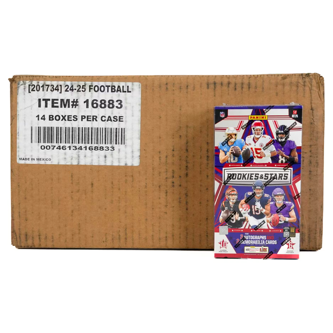 2024 Panini Rookies & Stars Football 14-Box Hobby Sealed Case