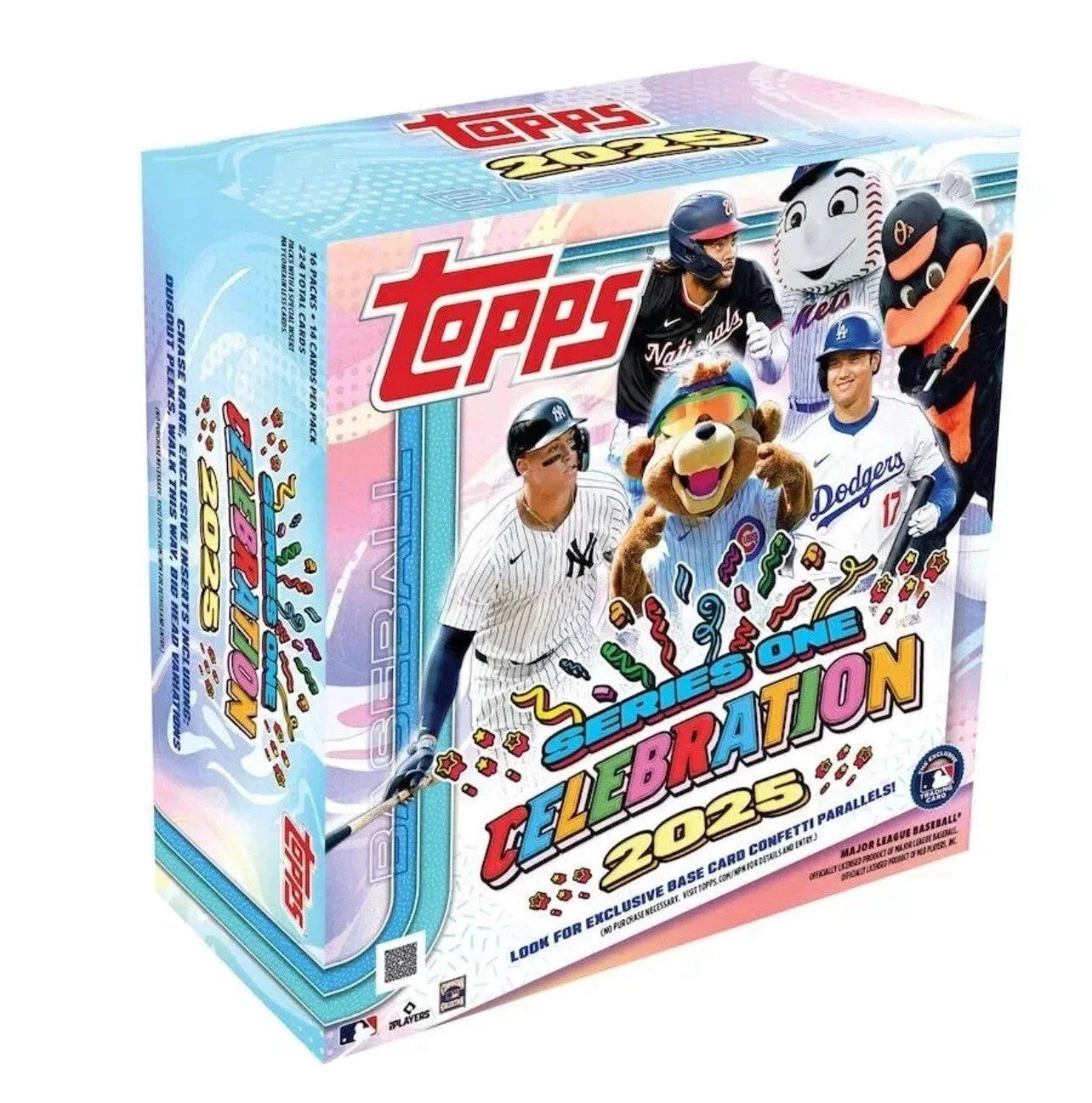 2025 Topps Series One 1 Baseball Mega Celebration Fun Box