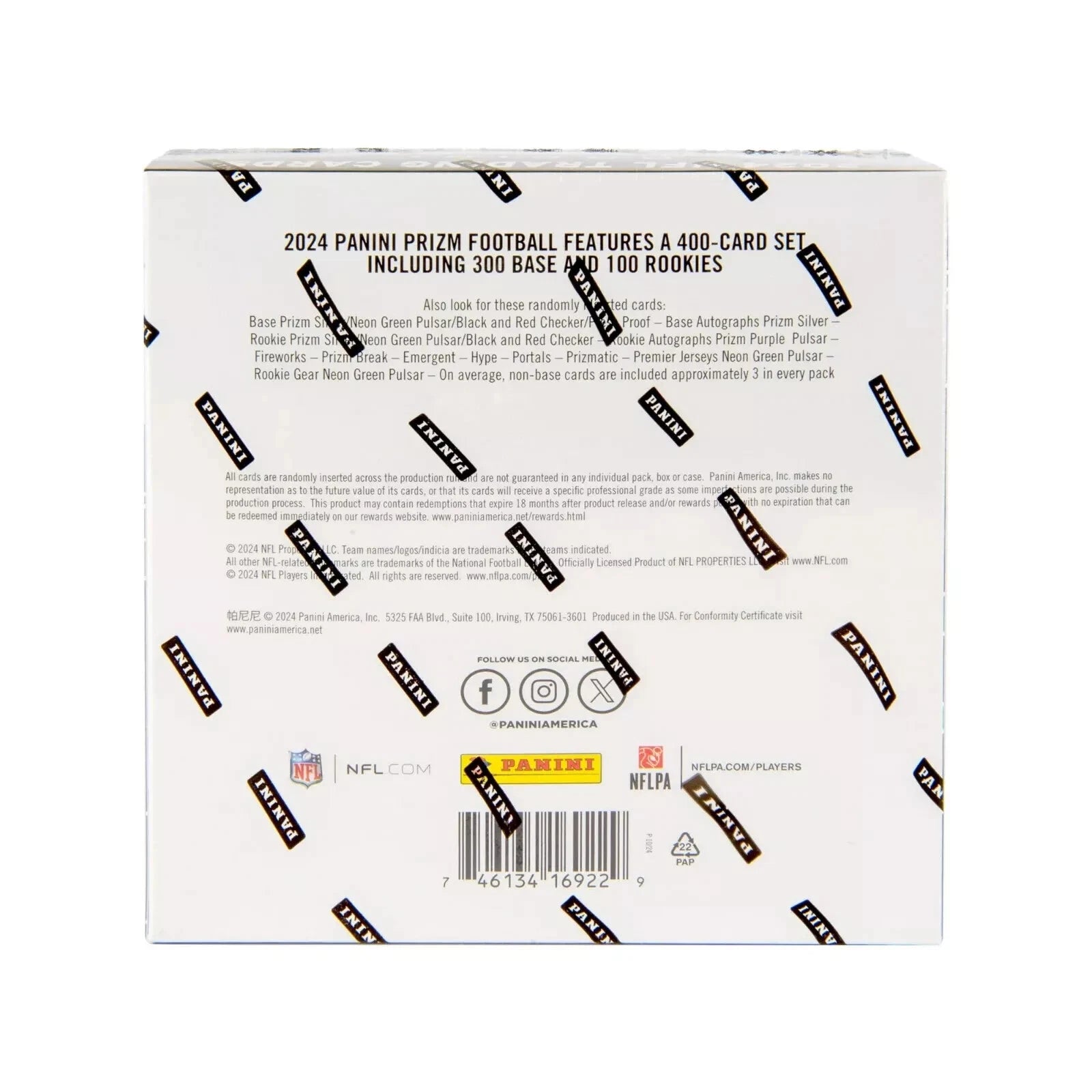 2024 Panini Prizm NFL Football Mega Box