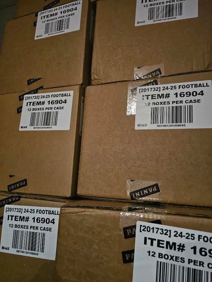 6 CASE DEAL - 2024 PANINI PRIZM FOOTBALL FACTORY SEALED CASE (12 BOX HOBBY CASE)