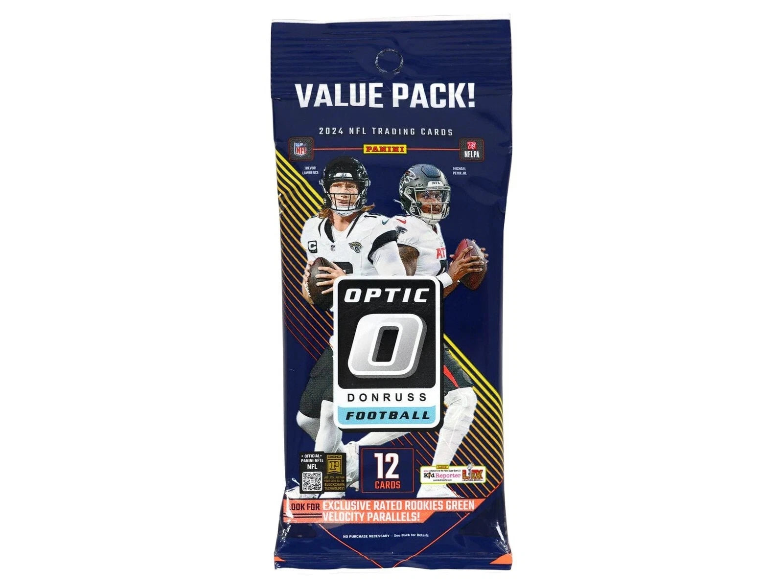 2024 Panini Donruss Optic Football Jumbo Value 12-Pack Box