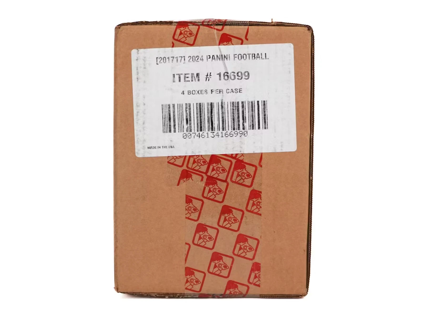 2024 Panini National Treasures Collegiate Football 4-Box Hobby Sealed Case