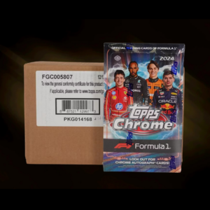 2024 TOPPS CHROME FORMULA 1 (F1) HOBBY 12-BOX CASE