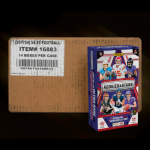 2024 PANINI ROOKIES & STARS FOOTBALL HOBBY 14-BOX CASE