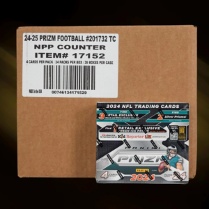 2024 PANINI PRIZM FOOTBALL RETAIL 20-BOX CASE